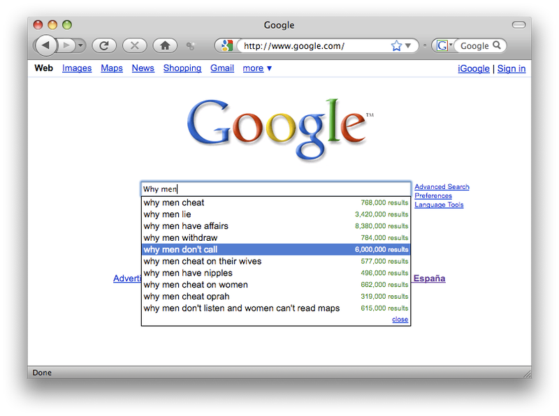 Illustration for article titled Google Proves Humanity Is Sick and Sad, Yet Absolutely Hilarious
